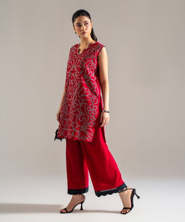2 Piece - Embroidered Lawn Suit