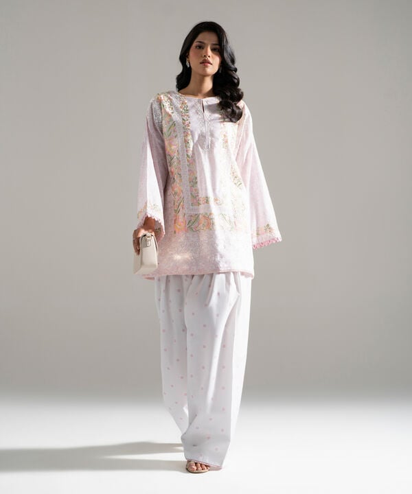 2 Piece - Embroidered Lawn Suit