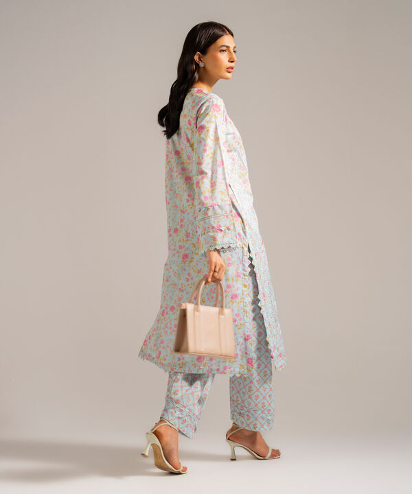 2 Piece - Embroidered Lawn Suit
