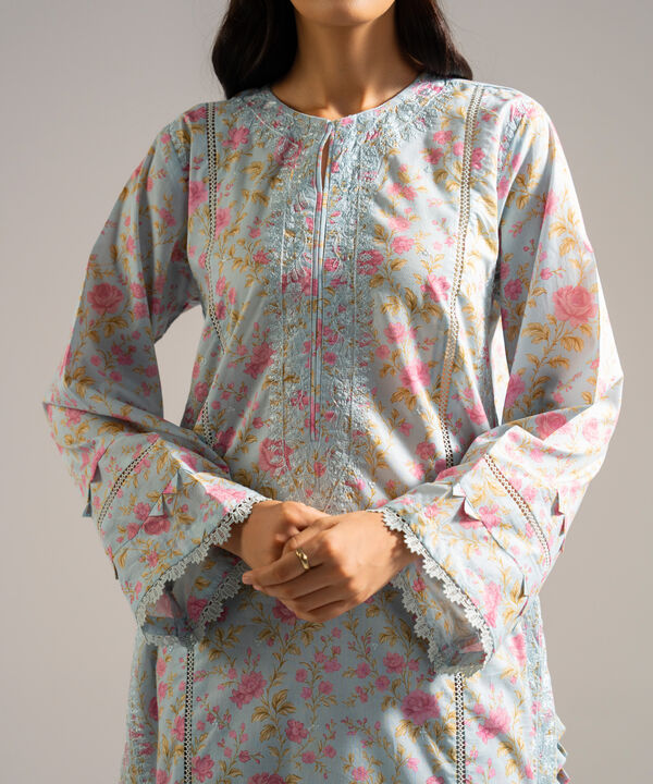 2 Piece - Embroidered Lawn Suit