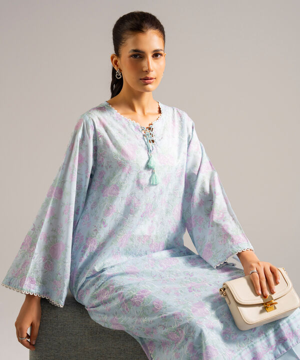 2 Piece - Embroidered Lawn Suit