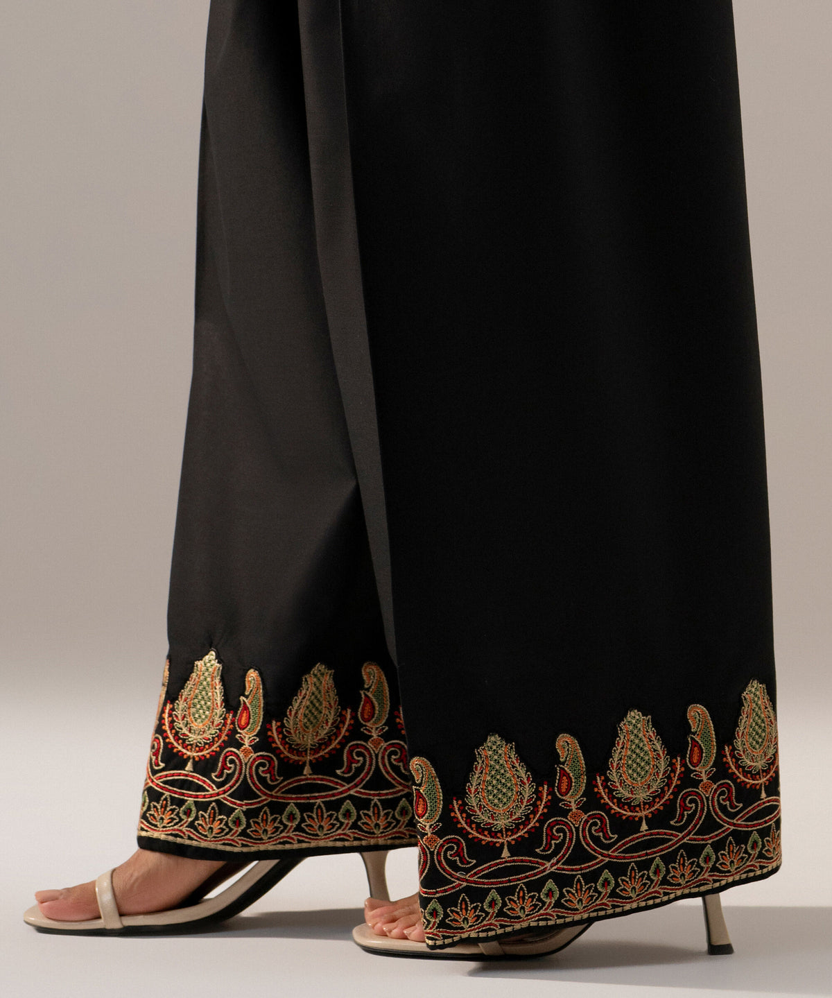 Solid Cambric Culottes PRW26STV942T