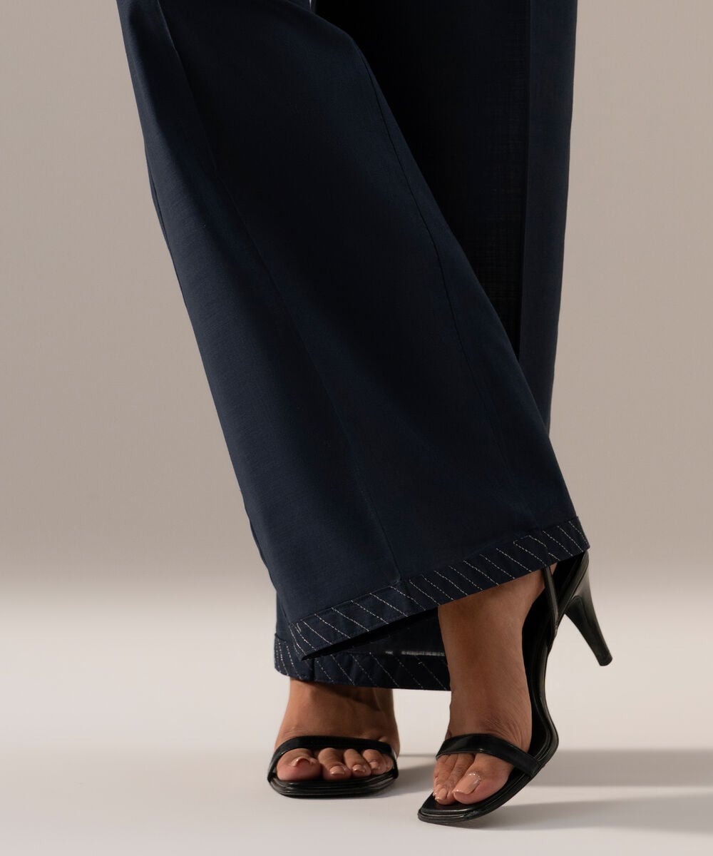 Solid Crosshatch Culottes PRW26SV1010T