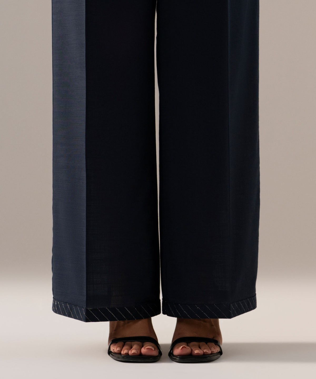 Solid Crosshatch Culottes PRW26SV1010T