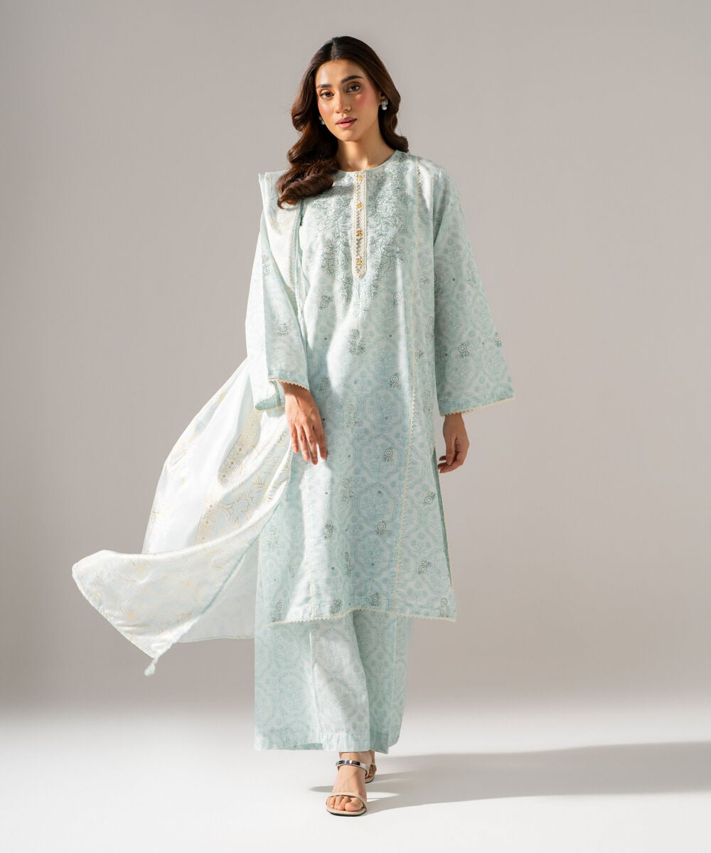 Printed Tissue Dupatta PRW26SV1017D