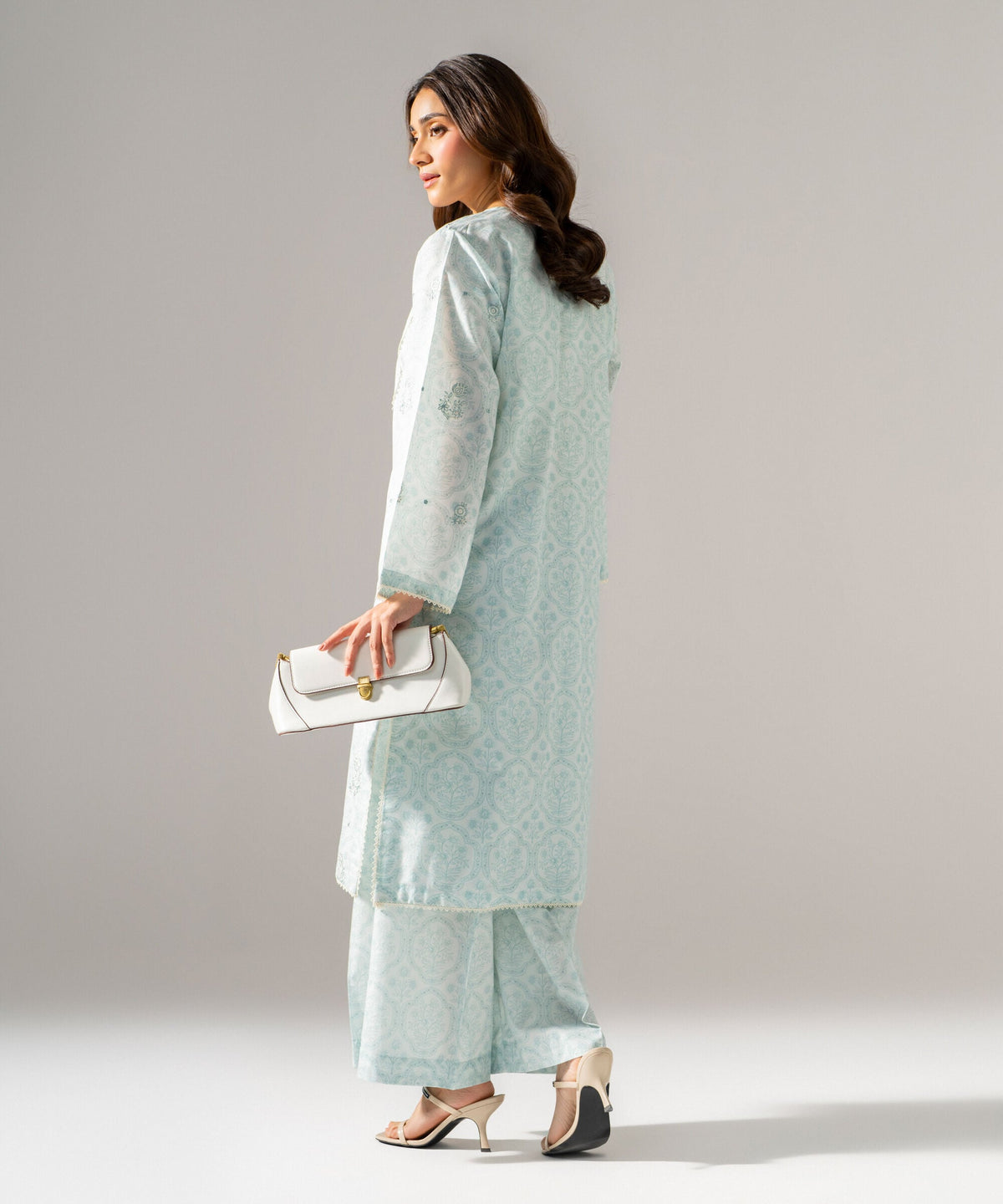 2 Piece - Embroidered Zari Cotton Suit PRW26SV1017S