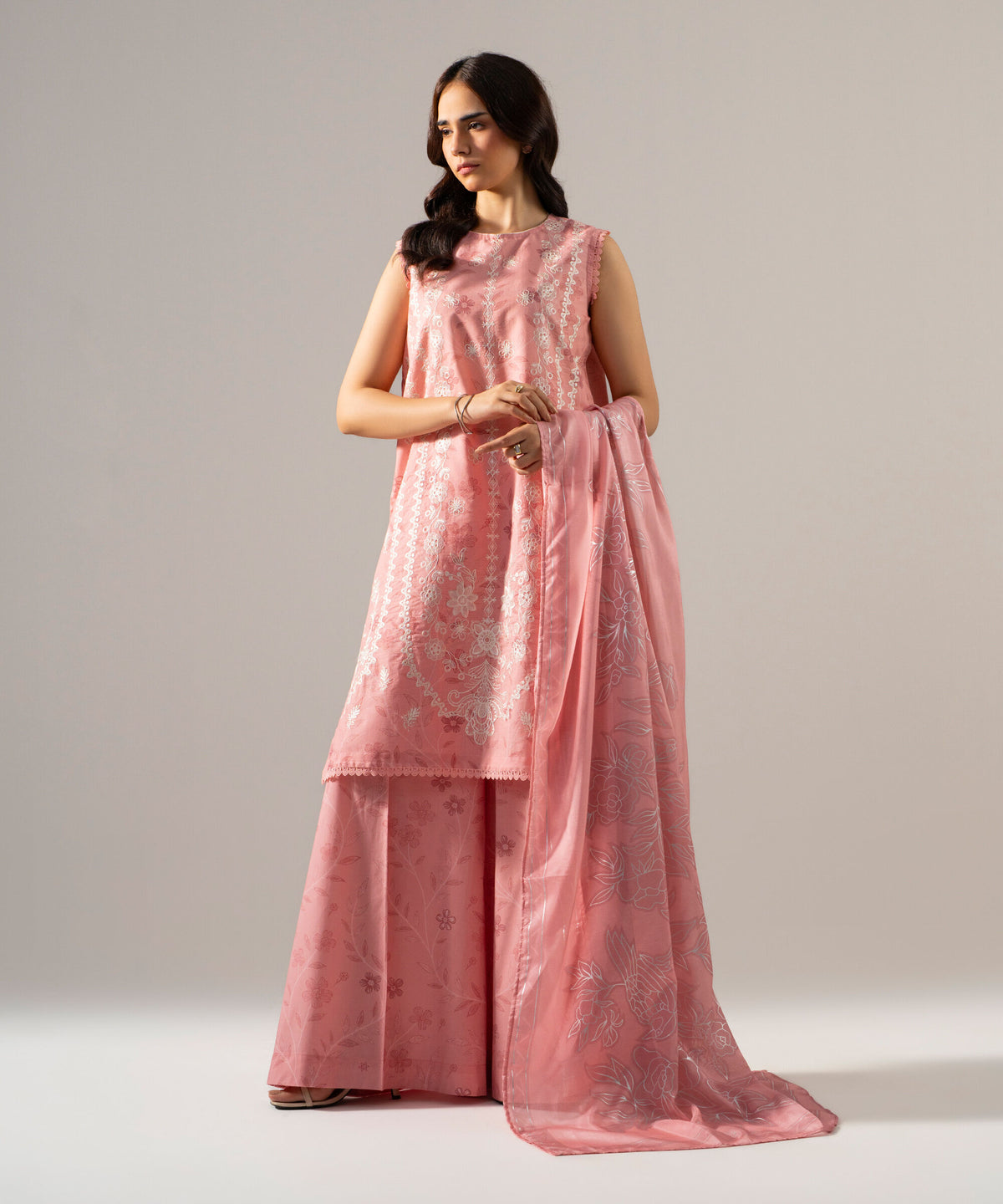 Printed Tissue Dupatta PRW26SV1019D