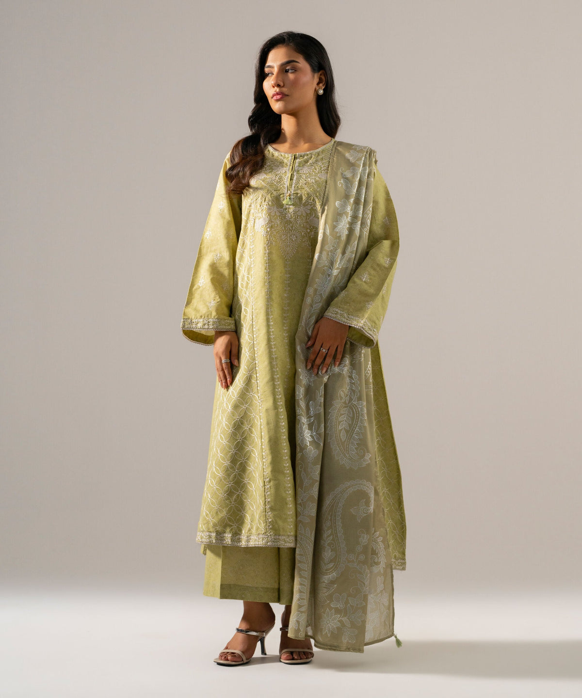 Printed Tissue Dupatta PRW26SV1020D