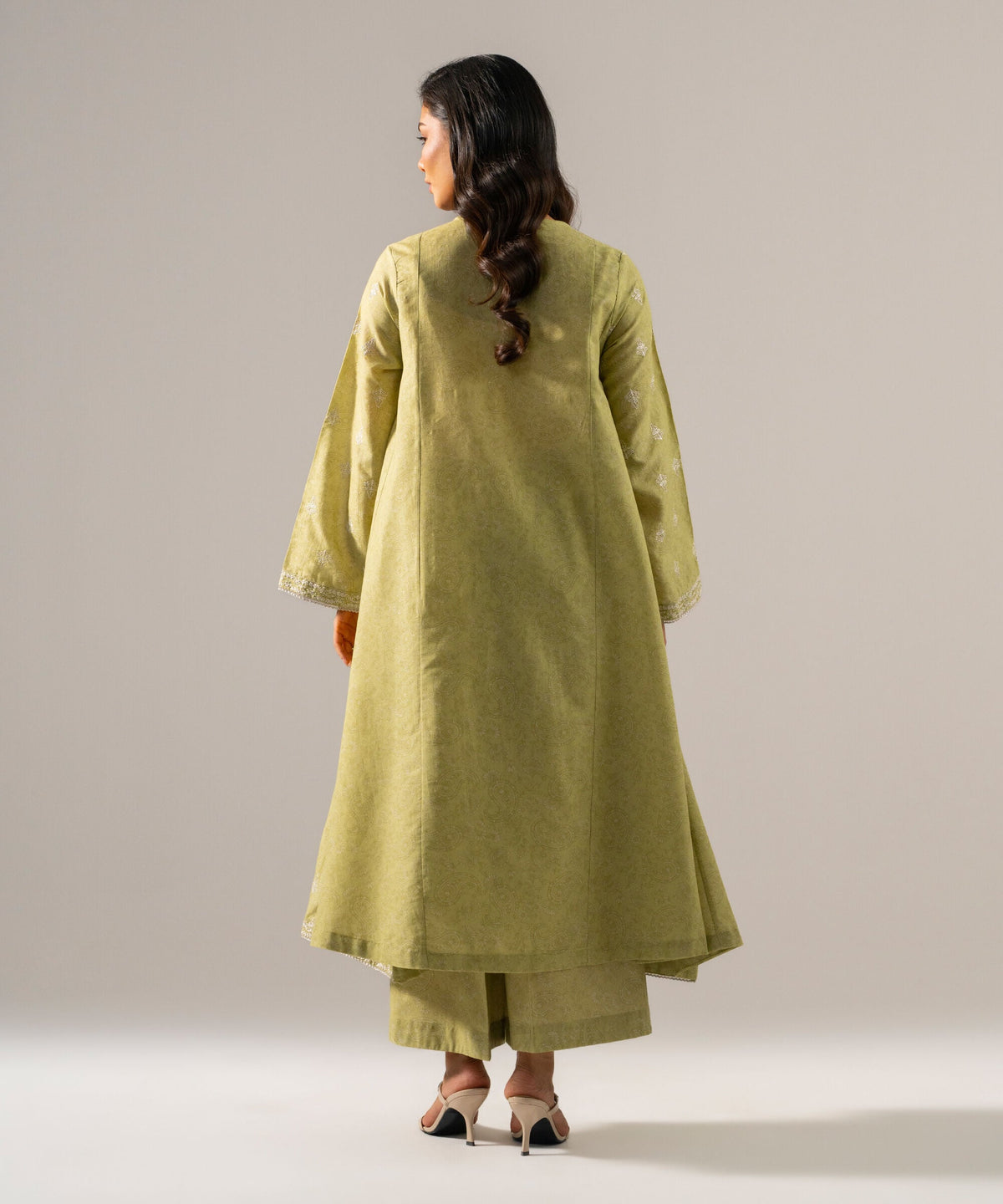 2 Piece - Embroidered Zari Cotton Suit PRW26SV1020S