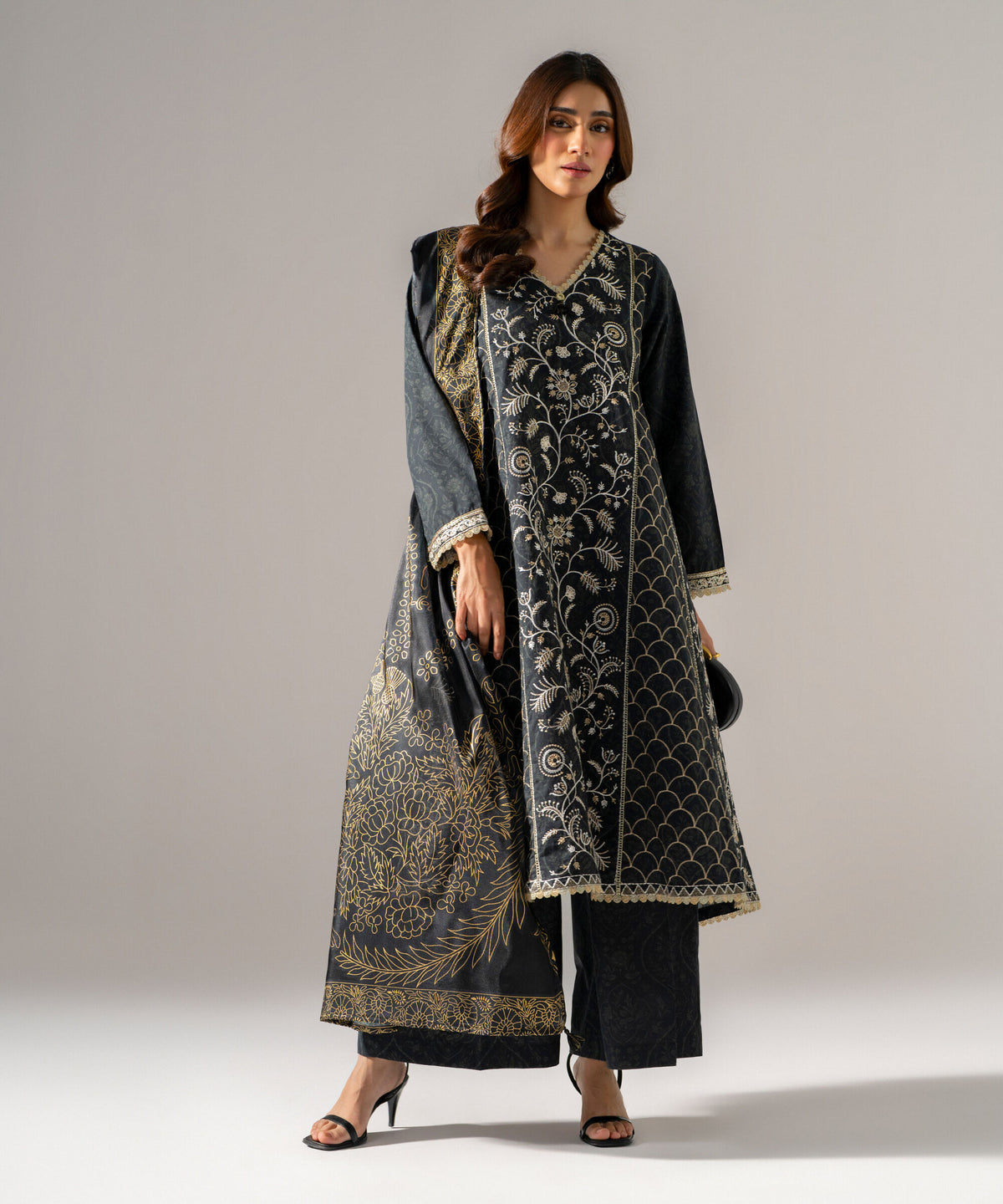 Printed Tissue Dupatta PRW26SV1021D