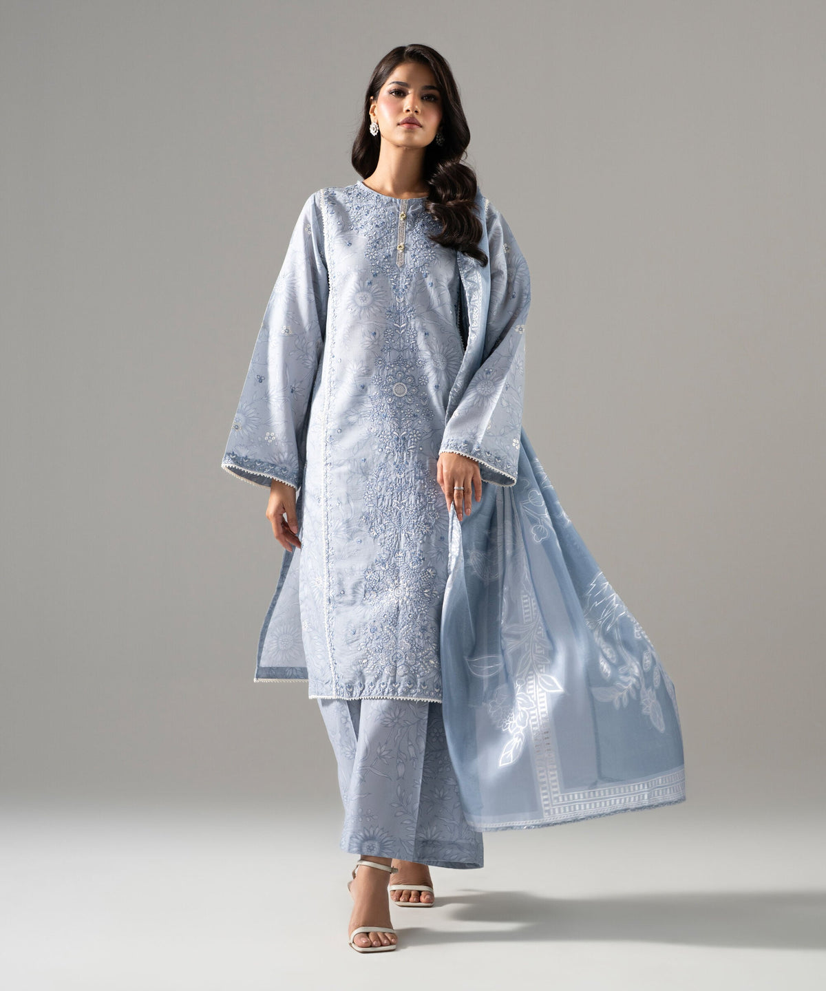 Printed Tissue Dupatta PRW26SV1023D