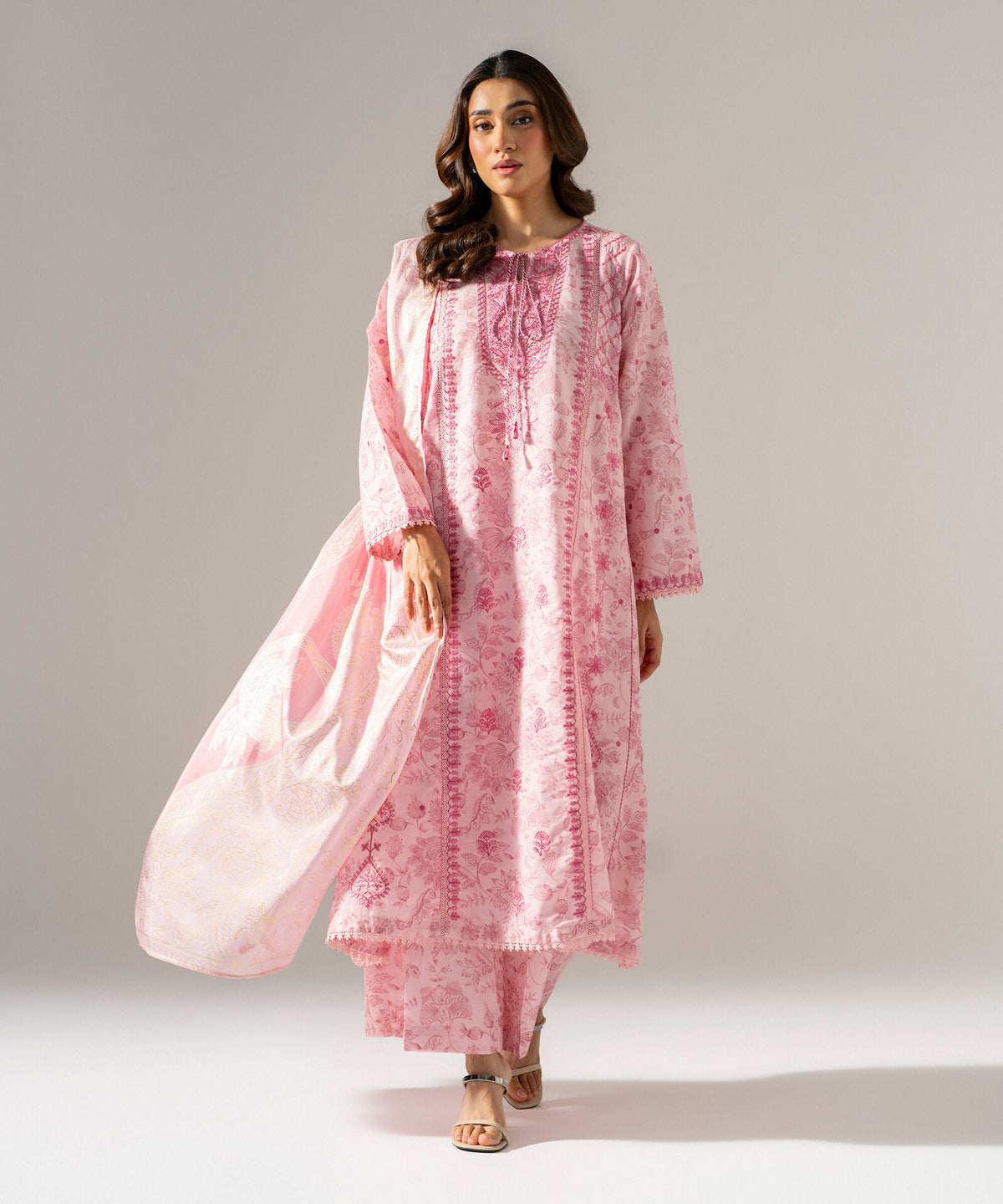 Printed Tissue Dupatta PRW26SV1024D