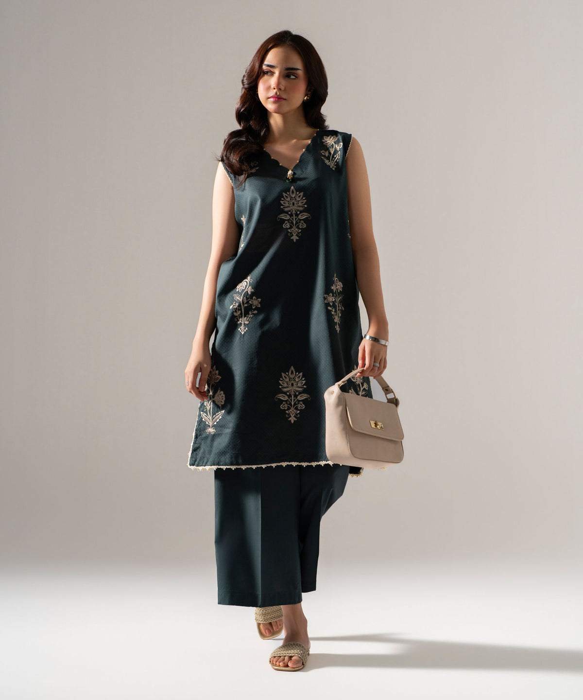 Embroidered Dobby Shirt PRW26SV1026S