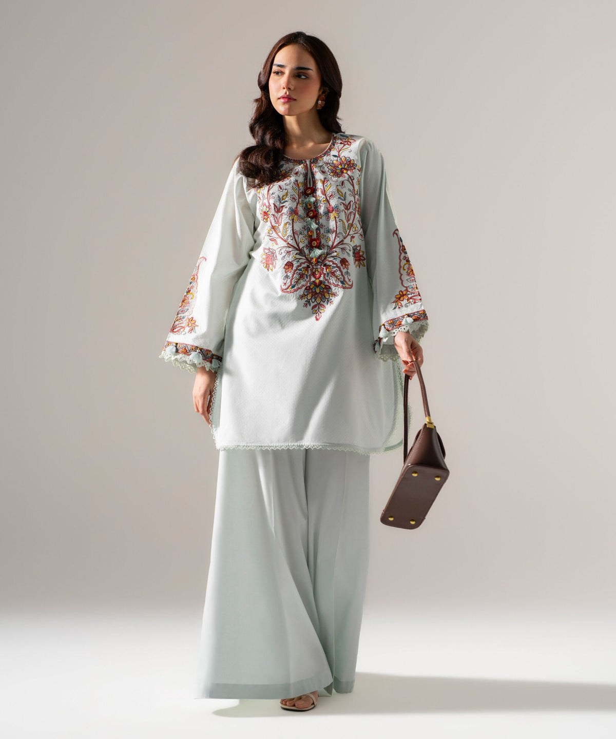 Embroidered Dobby Shirt PRW26SV1029S