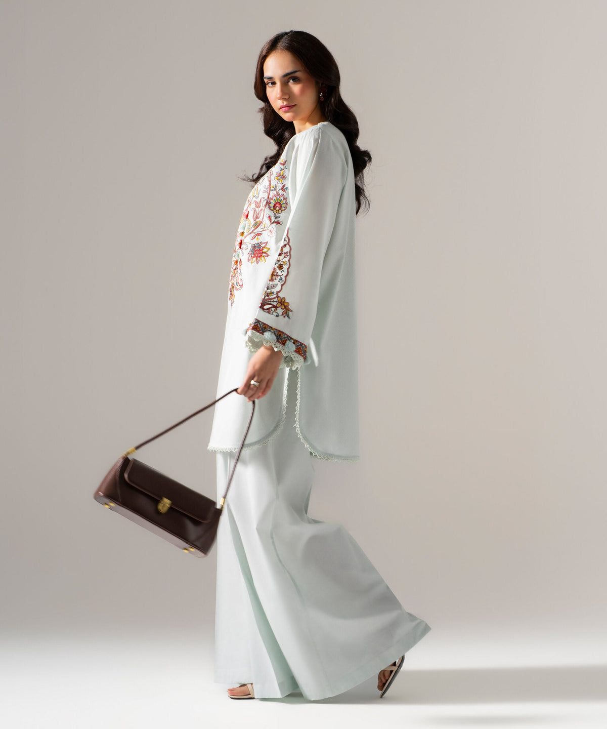 Embroidered Dobby Shirt PRW26SV1029S