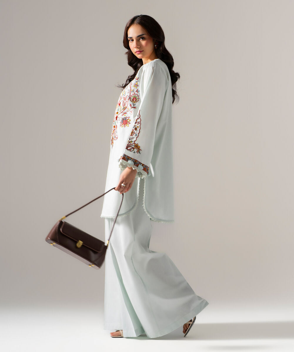 Embroidered Dobby Shirt PRW26SV1029S