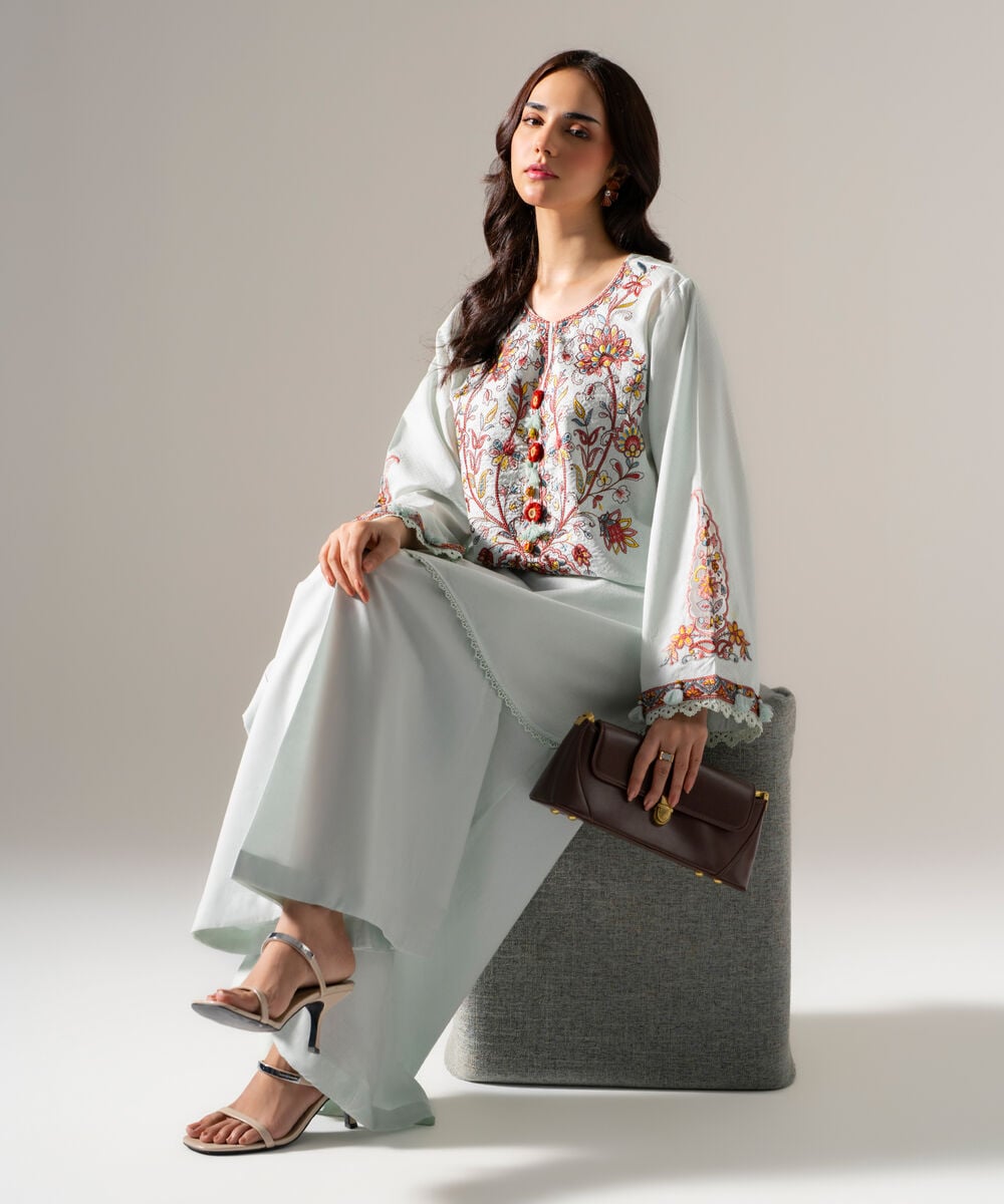 Embroidered Dobby Shirt PRW26SV1029S