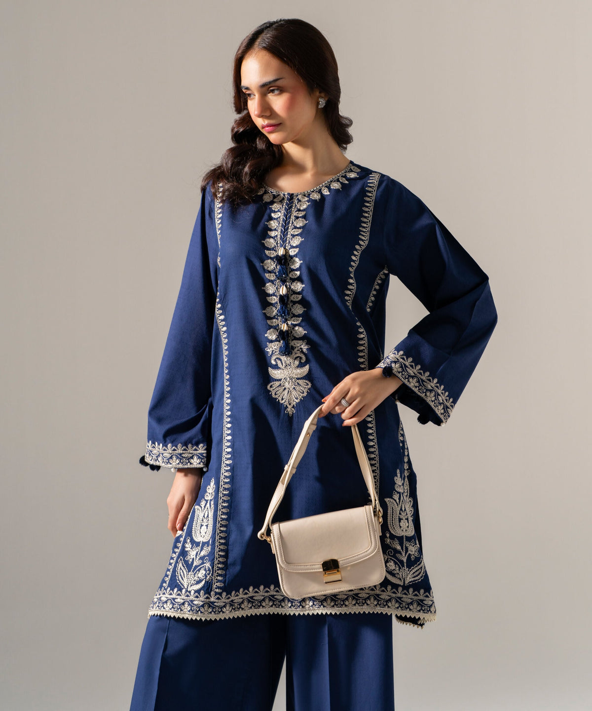Embroidered Dobby Shirt PRW26SV1030S