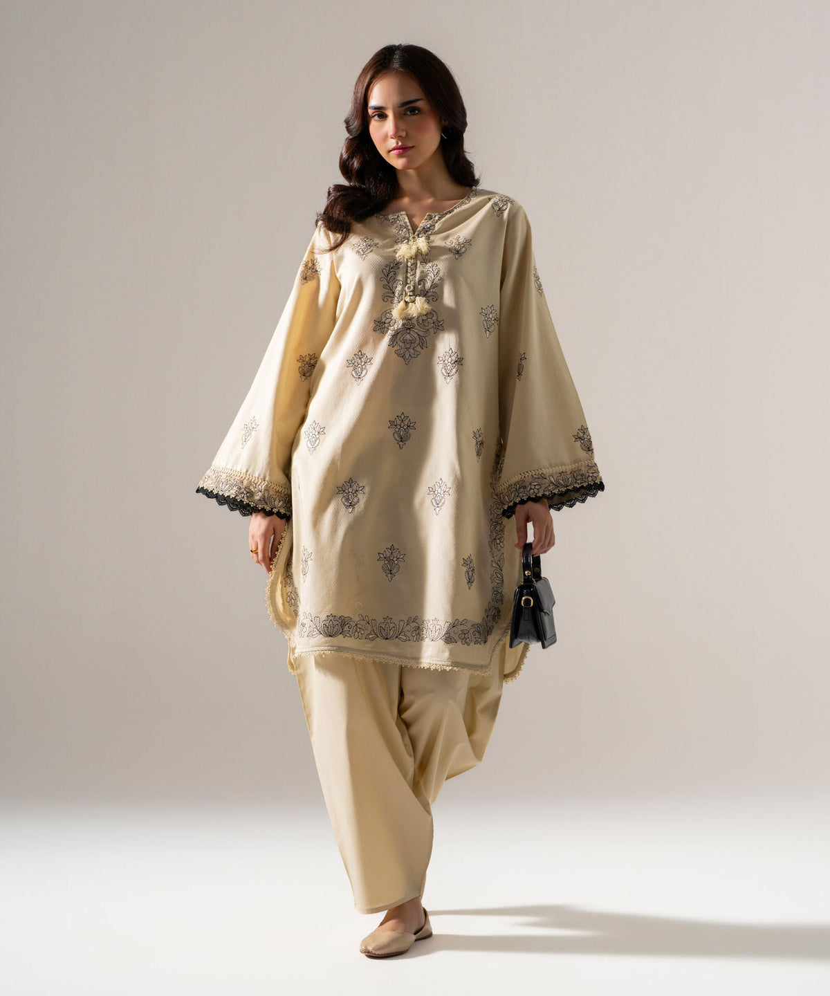 Embroidered Dobby Shirt PRW26SV1032S