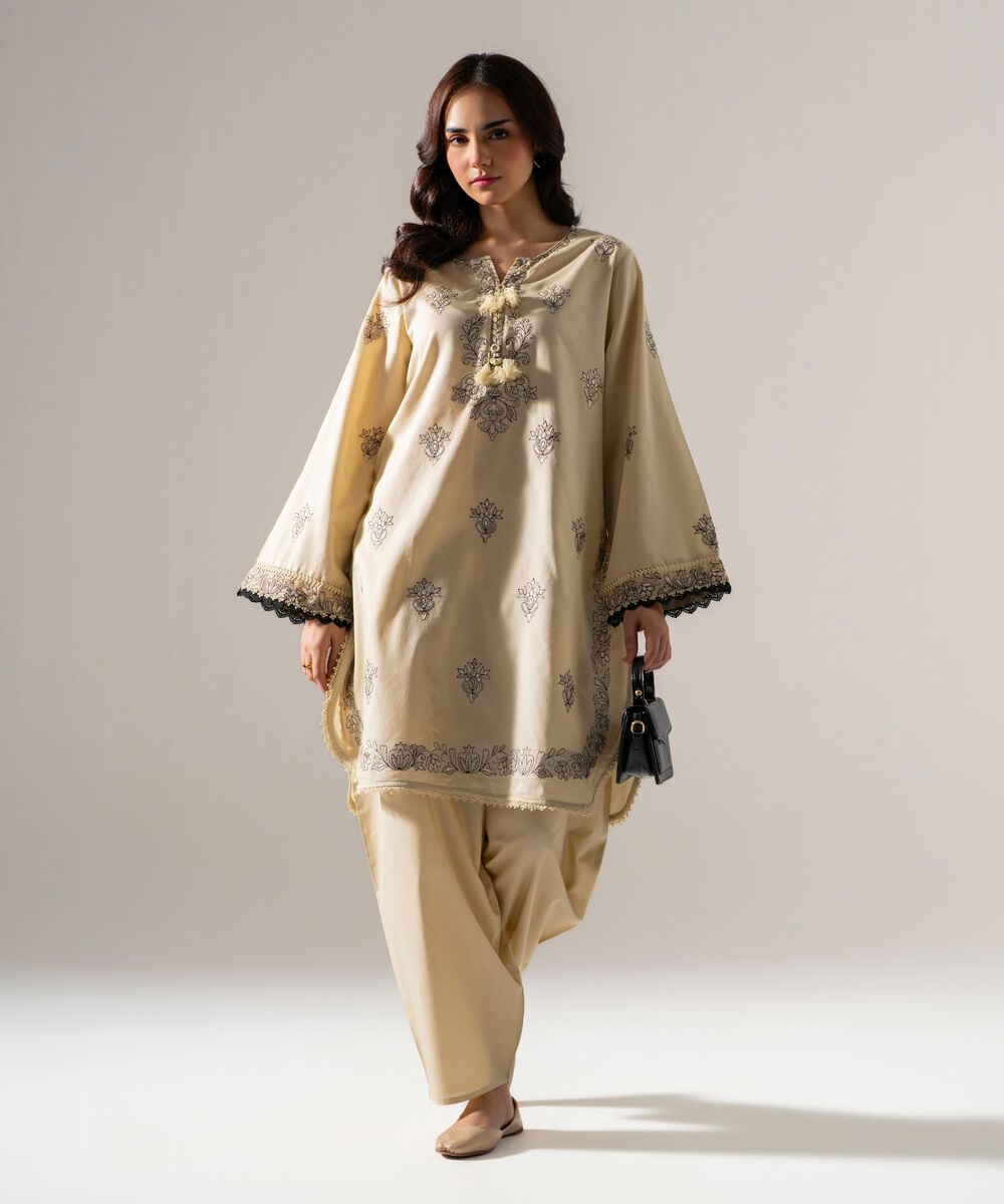 Embroidered Dobby Shirt PRW26SV1032S