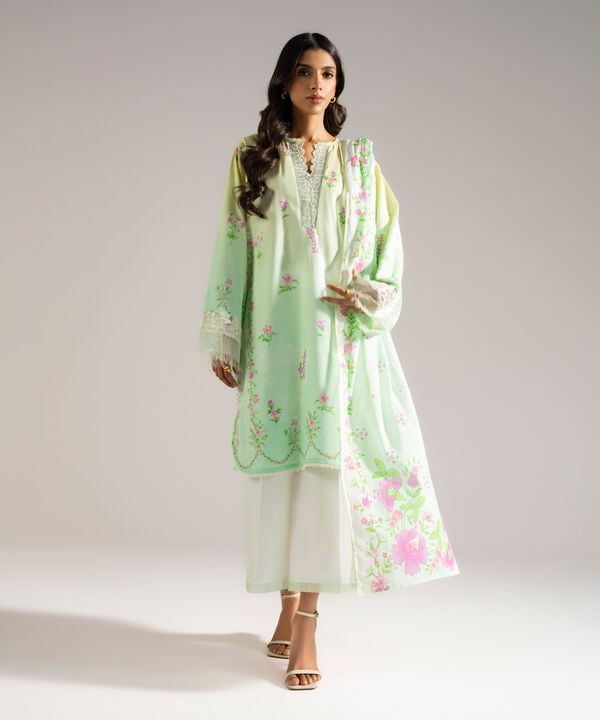 Printed Voile Dupatta