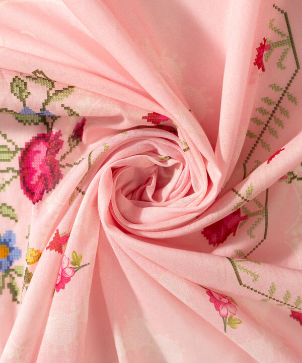 Printed Voile Dupatta