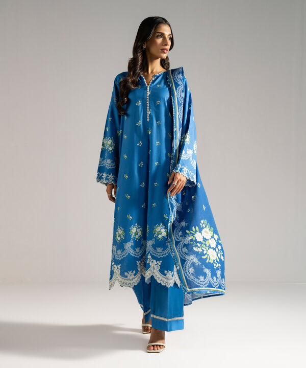 Printed Voile Dupatta