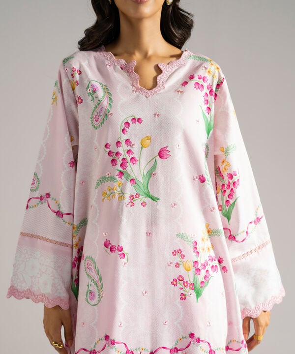 Embroidered Dobby Shirt