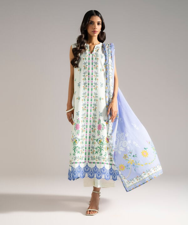 Printed Voile Dupatta