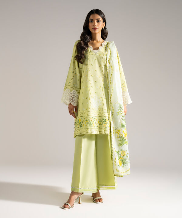Printed Voile Dupatta