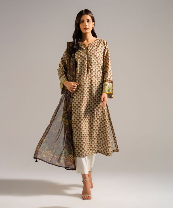 Printed Chiffon Dupatta
