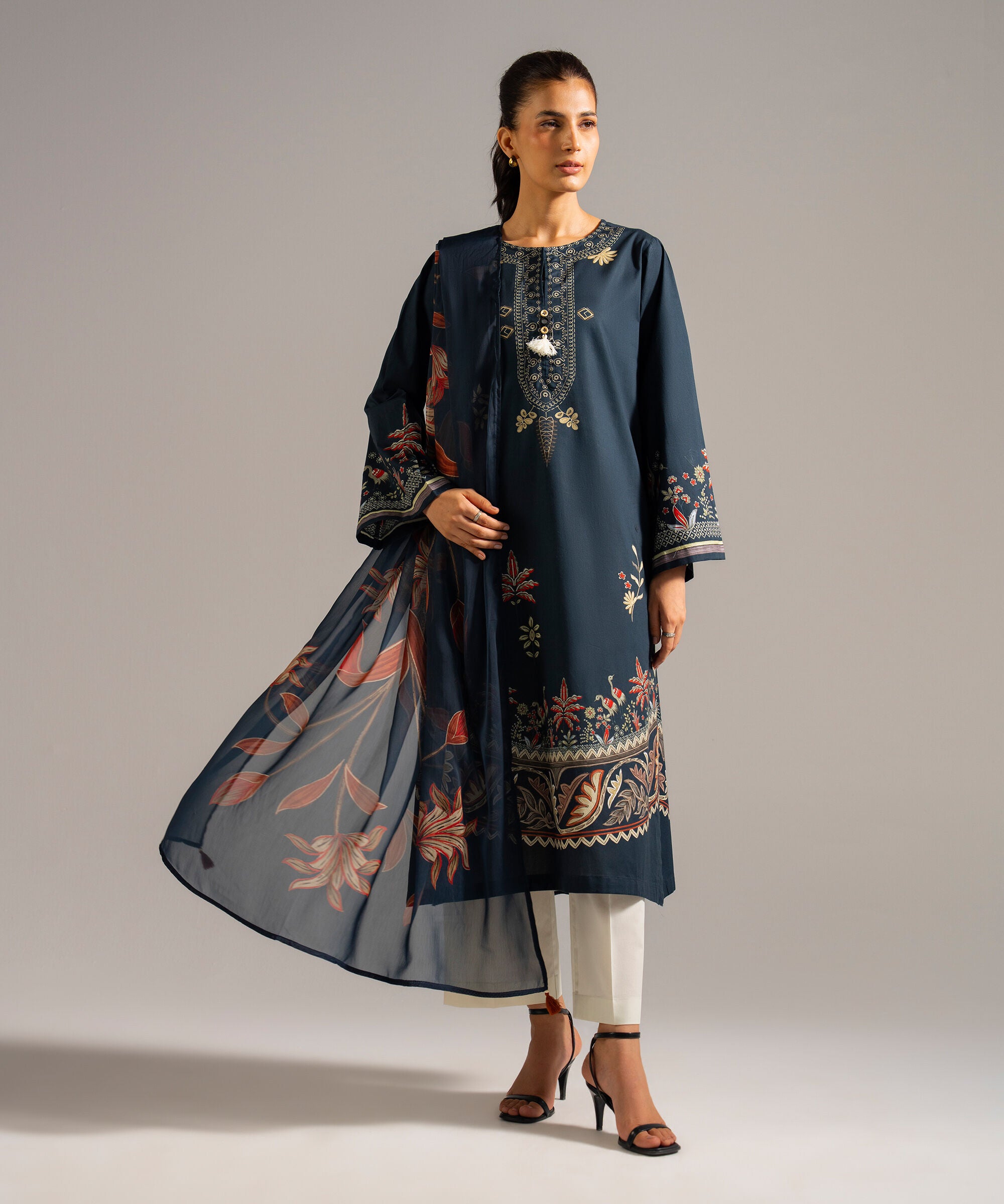 Printed Dupatta PRW2CAHMV85D