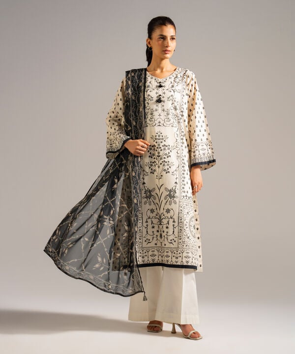Printed Chiffon Dupatta