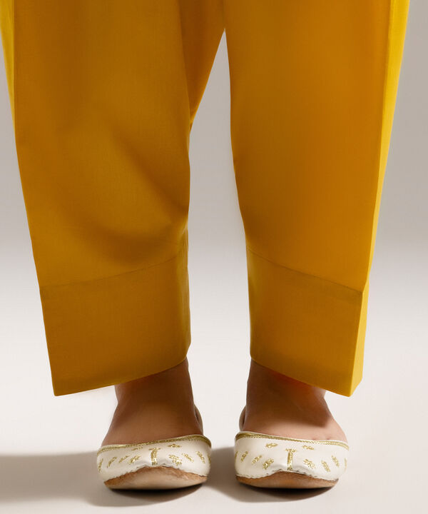 Solid Cambric Skinny Shalwar