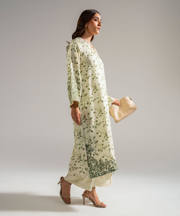 2 Piece - Printed Jacquard Suit