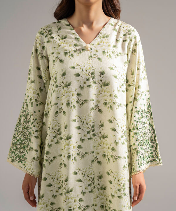 2 Piece - Printed Jacquard Suit