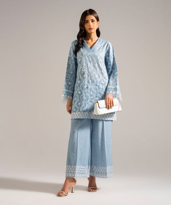 2 Piece - Embroidered Lawn Suit