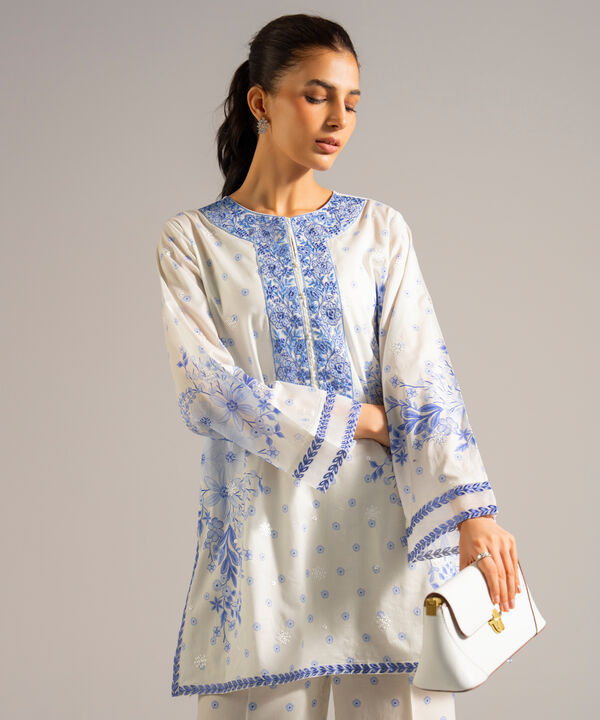 2 Piece - Embroidered Lawn Suit