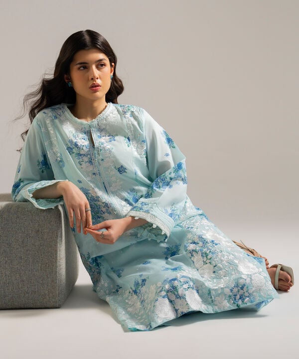2 Piece - Embroidered Lawn Suit