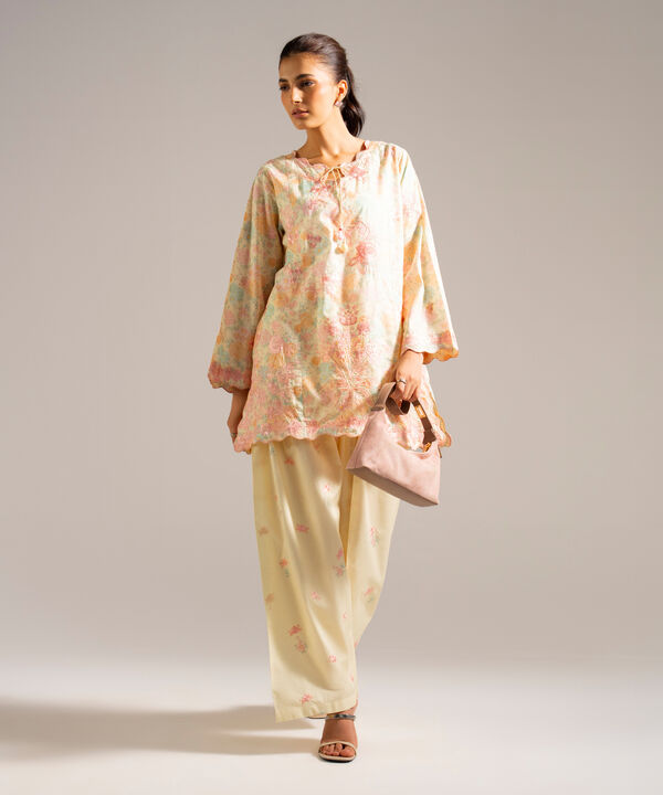 2 Piece - Embroidered Lawn Suit