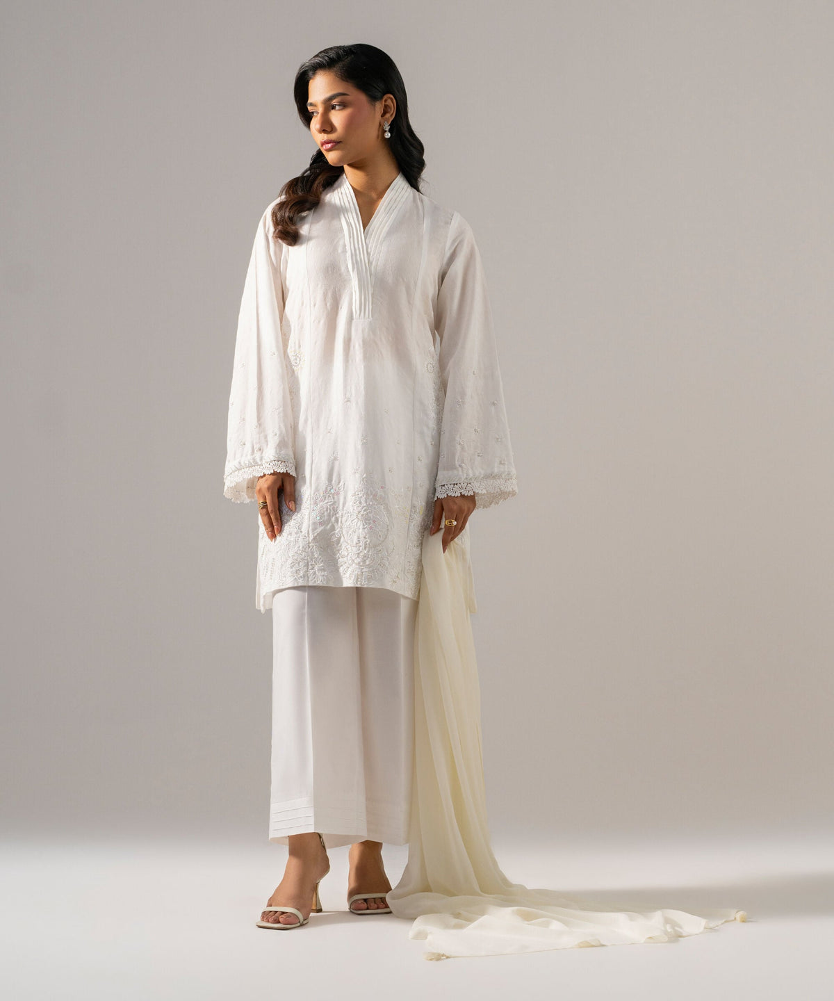 Solid Chiffon Dupatta PRW6SV10271D