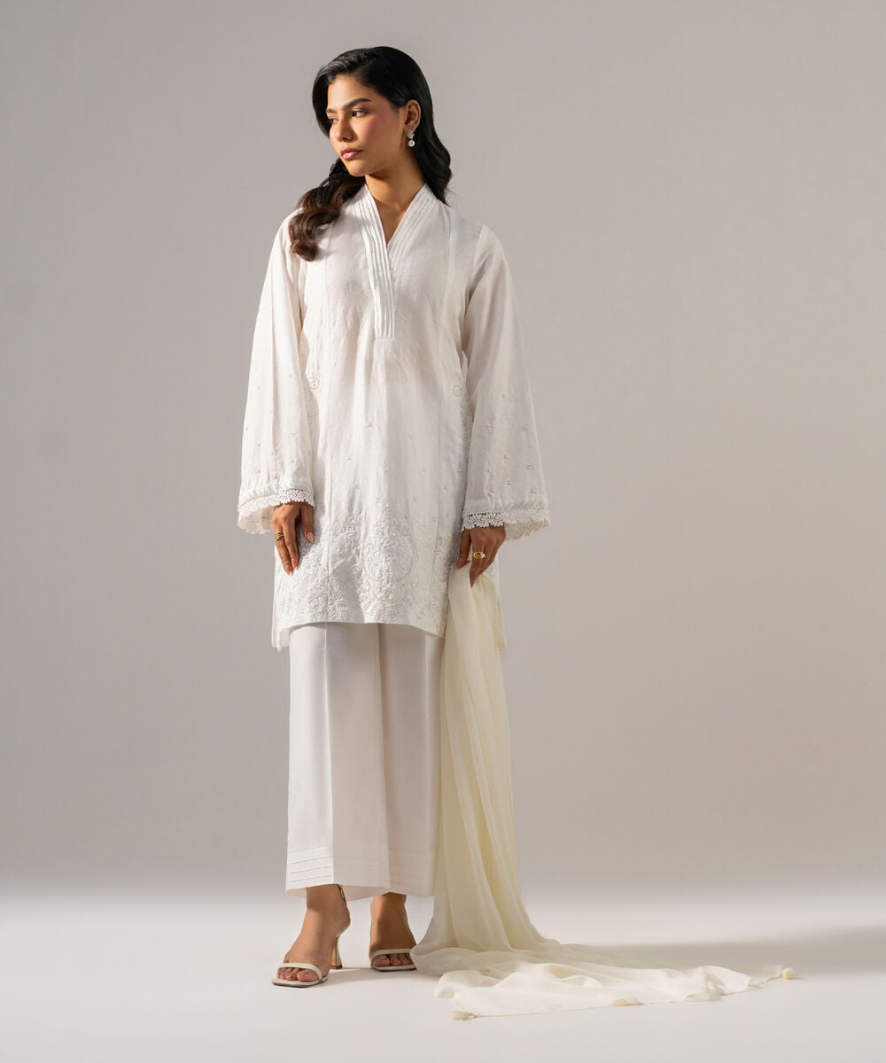 Solid Chiffon Dupatta PRW6SV10271D