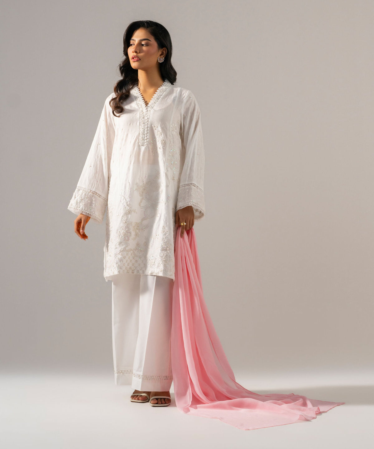 Solid Chiffon Dupatta PRW6SV10281D