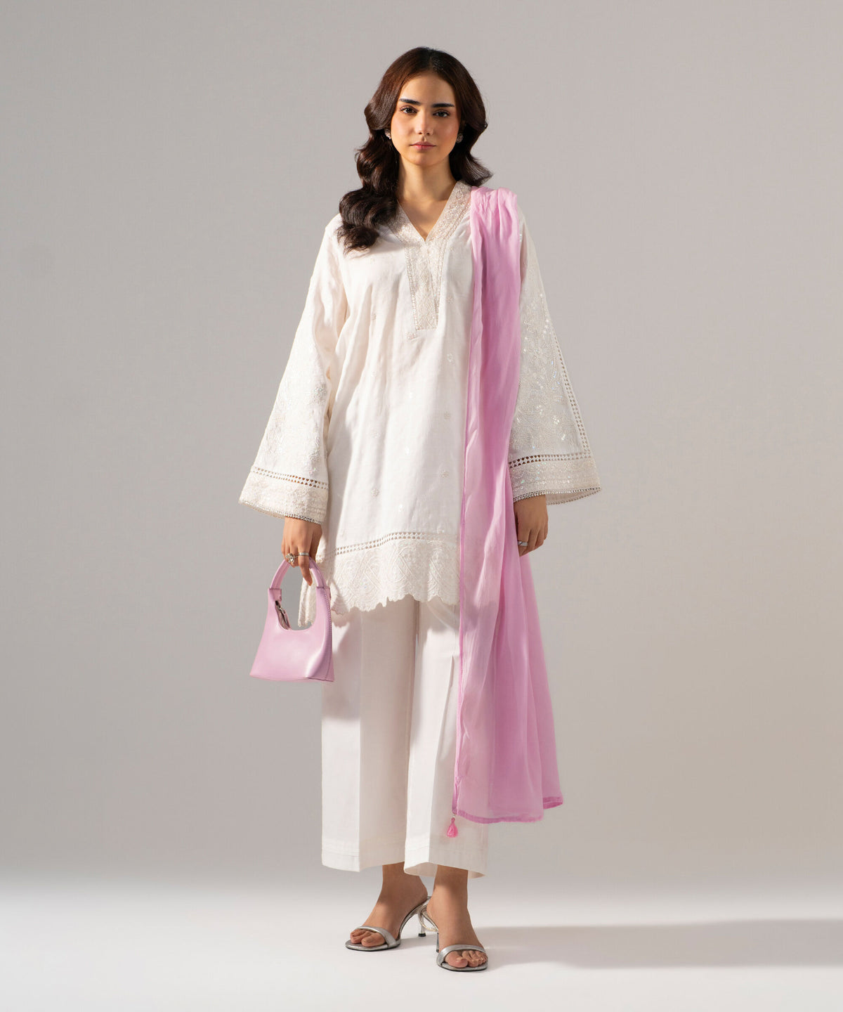 Solid Chiffon Dupatta PRW6SV10321D