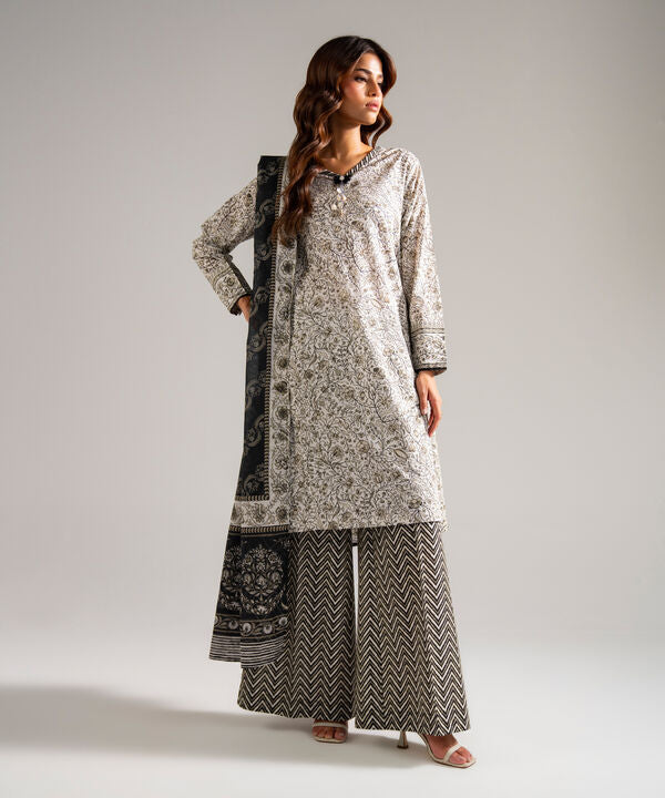 Printed Voile Dupatta