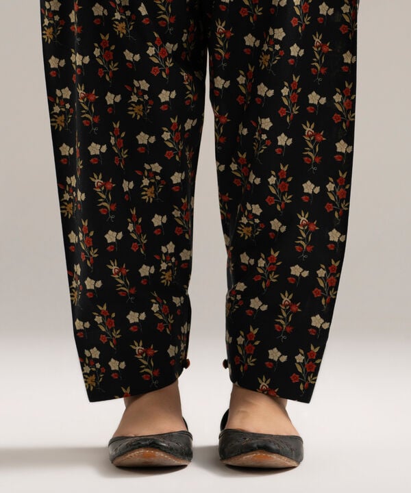 Printed Cambric Skinny Shalwar