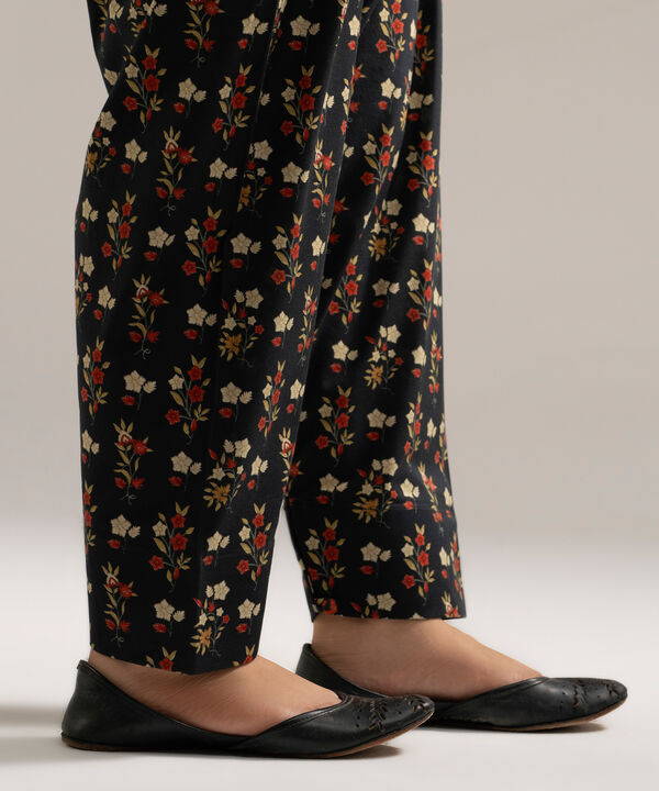 Printed Cambric Skinny Shalwar
