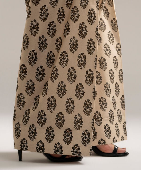 Printed Cambric Farshi Shalwar