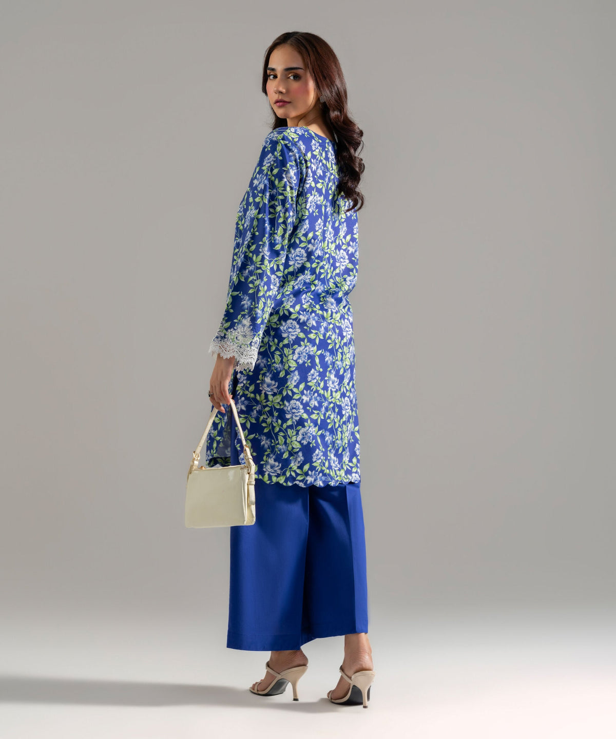 Embroidered Cotton Viscose Shirt PRWCAHMV918S