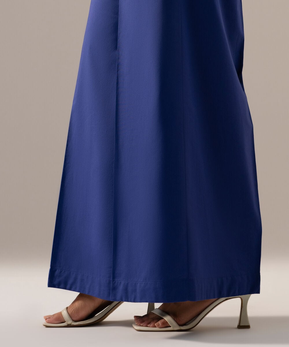 Solid Cambric Flared Pants PRWCAHMV918T